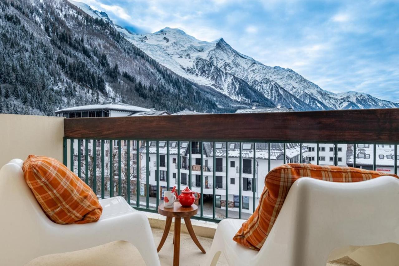 Apartment With Balcony And Mountain View Chamonix Exterior photo